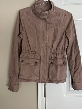 Aeropostale Mauve Utility Jacket
